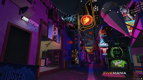 FIVEM Tokyo Street V2 | Vibrant City Map Add-On | Nightlife Atmosphere | Custom Props | Interior & Exterior | Optimized | Fivem Ready | High Quality — image 9