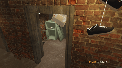 FIVEM Bloods Hood | Custom Gang Territory MLO | Interior & Exterior | Custom Graffiti | Underground Garage | Add-On | Optimized | Fivem Ready | High Quality — image 13