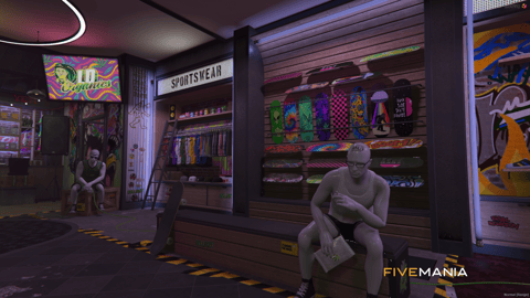 FIVEM Weed Shop | Modern Cannabis Dispensary MLO | Interior & Exterior | Custom Props & Neon Lighting | Add-On | Optimized | Fivem Ready | High Quality — image 6
