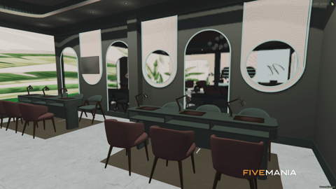 FIVEM Nail Shop | Modern Beauty Salon MLO | Interior & Exterior | Custom Props | Add-On | Optimized | Fivem Ready | High Quality — image 6