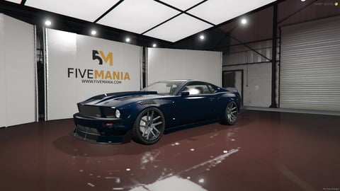 FIVEM Dominator Dom4 | Realistic Muscle Car Add-On | Custom Body Kit | Detailed Interior | Working Lights | Optimized | Fivem Ready | High Quality, image 3
