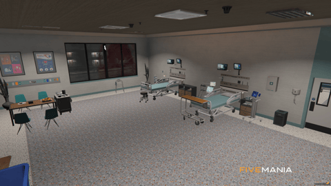 FIVEM Medical Center V2 | Modern Hospital MLO | Interior & Exterior | Reception Area | Patient Rooms | Pharmacy | Working Elevators | Add-On | Optimized | Fivem Ready | High Quality — image 35