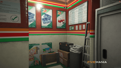 FIVEM 247 Supermarkets | Convenience Store MLO | Interior & Exterior | Custom Props | Add-On | Optimized | Fivem Ready | High Quality — image 9