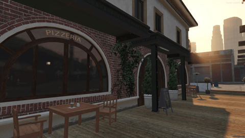 FIVEM Pizza This | Authentic Pizzeria MLO | Interior & Exterior | Basement & Locker Room | Cozy Dining | Add-On | Optimized | Fivem Ready | High Quality — image 5