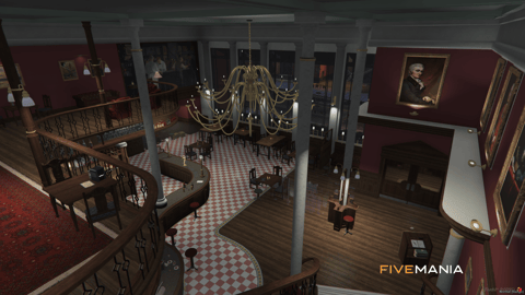 FIVEM Three Hawker Boys Bar | Elegant Bar Interior | Interior & Exterior | Working Bar | Seating Areas | Kitchen | Add-On | Optimized | Fivem Ready | High Quality — image 14