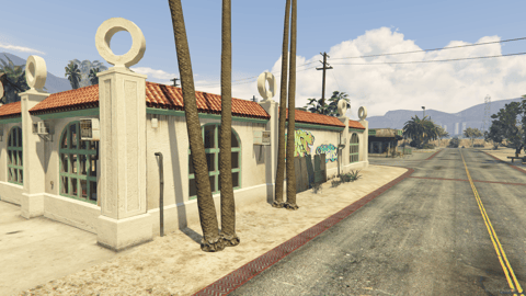 FIVEM Sandy Classic Car Dealership | Classic Car Dealership MLO | Interior & Exterior | Custom Props | Office Space | Add-On | Optimized | Fivem Ready | High Quality — image 3