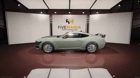 FIVEM 24mustdh | Realistic Sports Car [Unbadged] Add-On | Custom Wheels | Spoiler | Custom Hood | Interior | Add-On | Optimized | Fivem Ready | High Quality — image 7