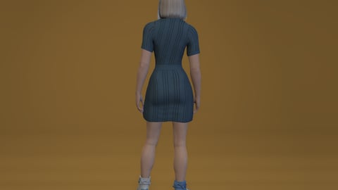 Ana | Female Ped | Multiple Outfits | Optimized & Fivem Ready [Add-On] — image 8