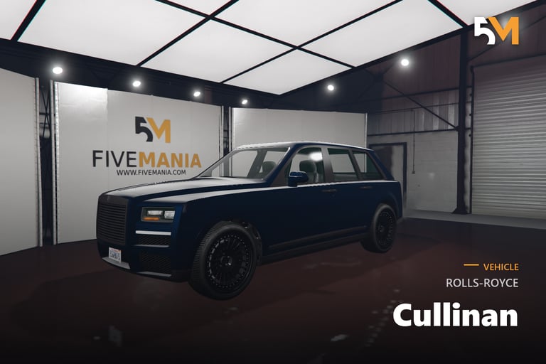 FIVEM Rolls-Royce Cullinan, Lore Friendly Luxury SUV Add-On