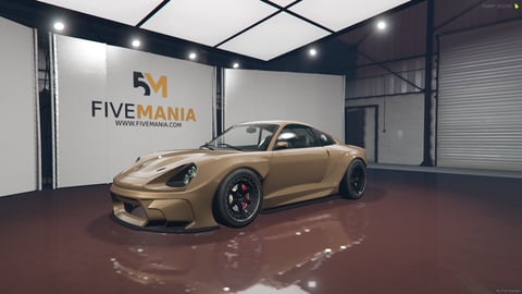 FIVEM Com1 | Realistic Sports Car [Unbadged] Add-On | Interior & Exterior | Working Lights | Tuning Parts | Optimized | Fivem Ready | High Quality, image 3