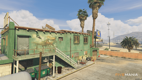 FIVEM Yellowjack Saloon | Rustic Bar & Saloon MLO | Interior & Exterior | Pool Table & Custom Props | Add-On | Optimized | Fivem Ready | High Quality — image 4