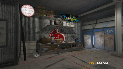 FIVEM Mosley | Full-Service Auto Shop MLO | Interior & Exterior | Reception Area | Workshop Bays | Locker Room | Add-On | Optimized | Fivem Ready | High Quality — image 2