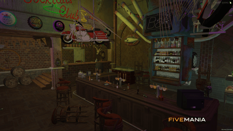 FIVEM Paleto Bar | Rustic Forest Bar MLO | Interior & Exterior | Custom Props | Add-On | Optimized | Fivem Ready | High Quality — image 7