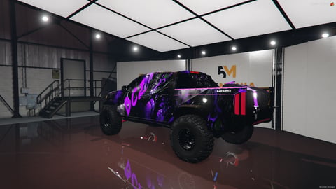 FIVEM Xgv Bcz 4x4 | Custom Off-Road Truck [Unbadged] Add-On | Custom Livery | Off-Road Tires | Light Bar | Spare Tire | Add-On | Optimized | Fivem Ready | High Quality — image 8
