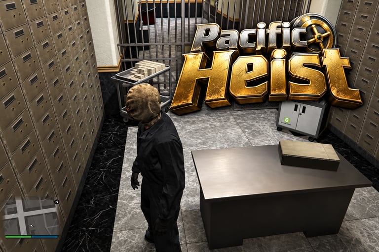 FIVEM Pacific Heist, Bank Robbery Script