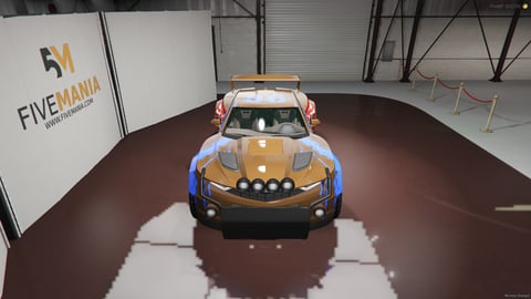 FIVEM Drtvigzx1 | Off-Road Sports Car [Unbadged] Add-On | Custom Livery | Working Lights | Tuning Parts | Add-On | Optimized | Fivem Ready | High Quality, image 5
