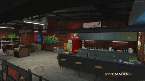 FIVEM Bennys | Iconic Mechanic Shop MLO | Interior & Exterior | Paint Booth | Lounge Area | Custom Props | Add-On | Optimized | Fivem Ready | High Quality — image 7