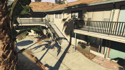 FIVEM Davis Gang Hideout | Multi-Level Apartment MLO | Interior & Exterior | Workshop & Armory | Custom Graffiti | Add-On | Optimized | Fivem Ready | High Quality — image 5