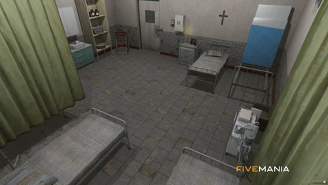 FIVEM Psy Hospital | Immersive Psychiatric Hospital MLO | Interior & Exterior | Patient Rooms | Staff Areas | Add-On | Optimized | Fivem Ready | High Quality — image 27