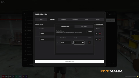 FIVEM Jobs Creator | Advanced Job Management Script | Custom Jobs | Boss Menus | Stashes | Crafting | Teleports | Add-On | Optimized | Fivem Ready | High Quality, image 23