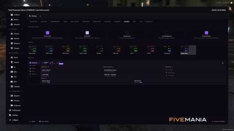 FIVEM Police Records Mdt | Comprehensive Police Records System | Evidence Tracking | Personnel Management | Custom Themes | Integrated Dispatch | Add-On | Optimized | Fivem Ready | High Quality, image 54