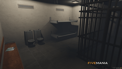 FIVEM Mesa Police Department | Detailed Police Station MLO | Interior & Exterior | Jail Cells | Briefing Room | Armory | Add-On | Optimized | Fivem Ready | High Quality — image 34