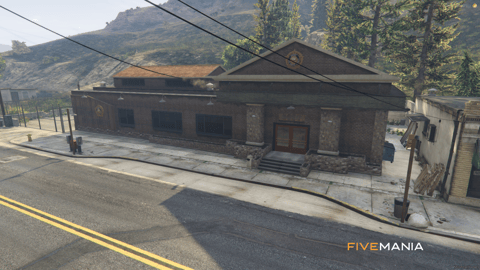 FIVEM Grapeseed Package | Multi-Location MLO Bundle | Police Station | Fast Food Diner | Rustic Office | Interior & Exterior | Add-On | Optimized | Fivem Ready | High Quality — image 23