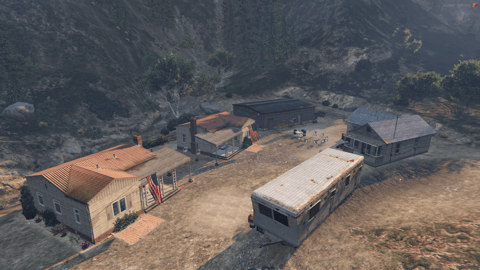 FIVEM Paleto Gang Camp | Custom Gang Hideout MLO | Interior & Exterior | Bar & Office | Pool Table | Add-On | Optimized | Fivem Ready | High Quality — image 2