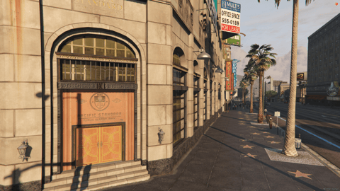 FIVEM Pacific Bank | Grand Bank MLO | Interior & Exterior | Vault & Offices | Add-On | Optimized | Fivem Ready | High Quality — image 2