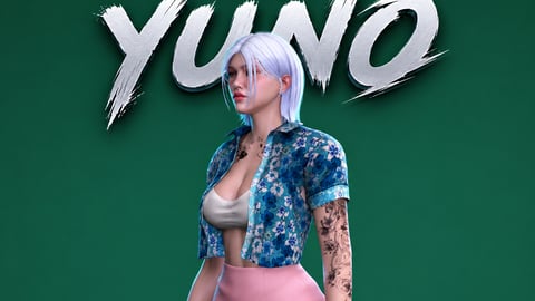 Yuno | Female Ped | Multiple Outfits | Optimized & Fivem Ready [Add-On] cover
