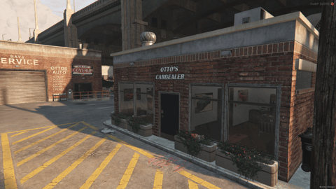 FIVEM Ottos Mechanic | Full-Service Garage MLO | Interior & Exterior | Custom Props | Neon Lighting | Add-On | Optimized | Fivem Ready | High Quality — image 3