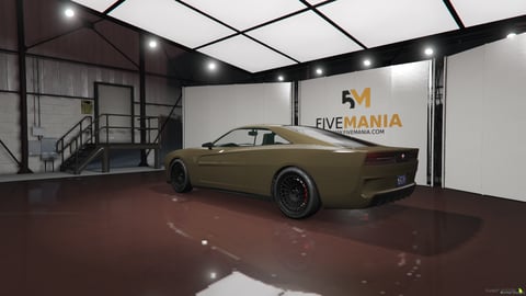 FIVEM Dodge Charger | Lore Friendly Muscle Car Add-On | Interior & Exterior | Custom Wheels | Working Lights | Optimized | Fivem Ready | High Quality, image 8