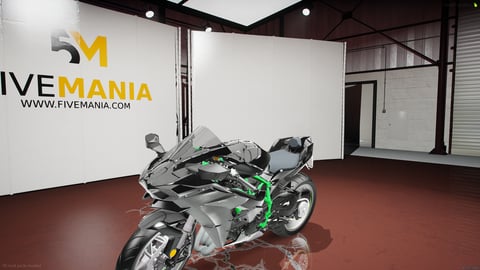 FIVEM H2 | Realistic Motorcycle [Badged] Add-On | Optimized | Fivem Ready | High Quality — image 3