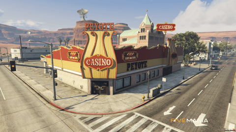 FIVEM Las Venturas Full Package | Massive City & Map Expansion | New Buildings | Interiors | Custom MLOs | Desert Environment | Add-On | Optimized | Fivem Ready | High Quality — image 47