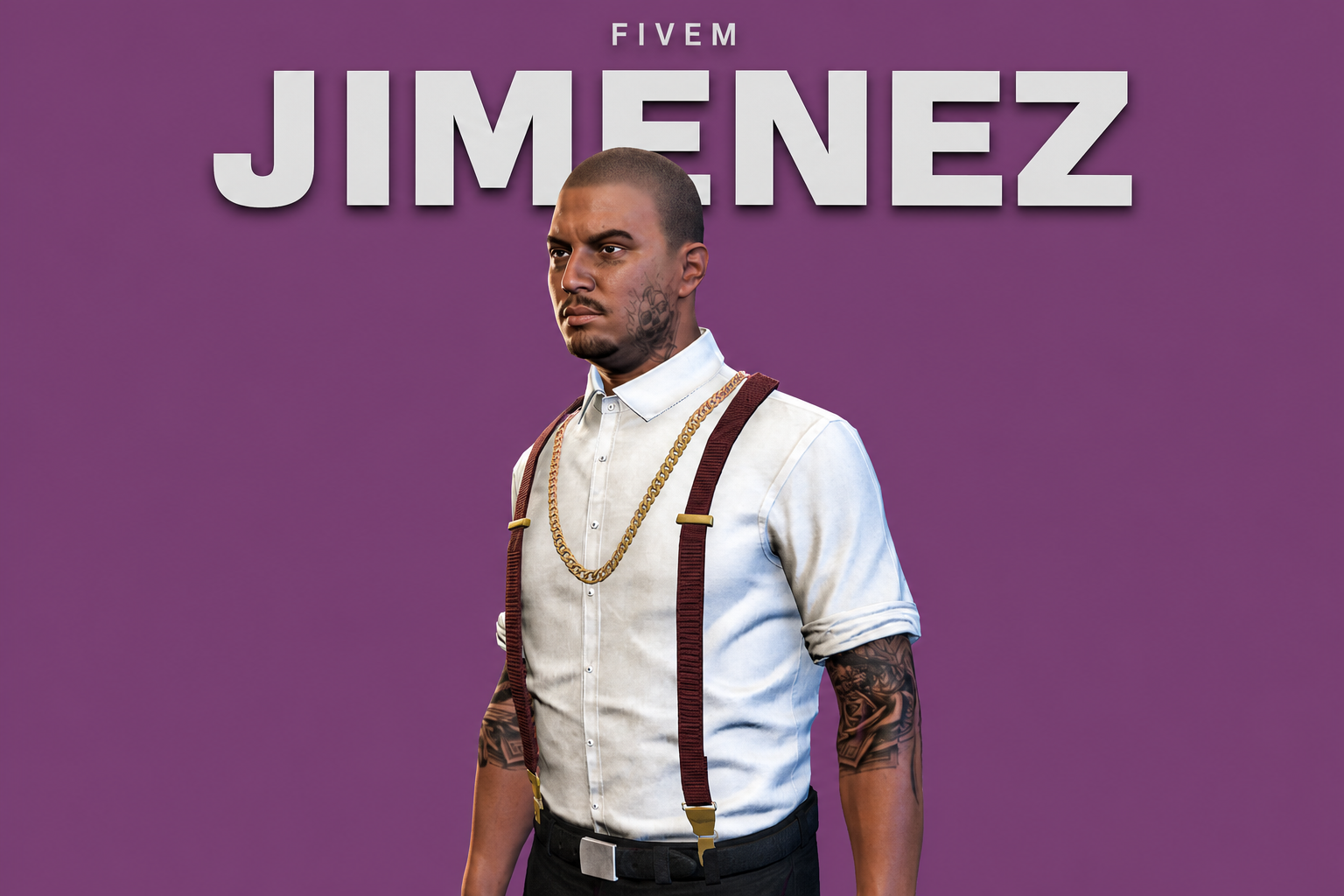 Jimenez | Male Ped | Multiple Outfits | Optimized & Fivem Ready [Add-On]