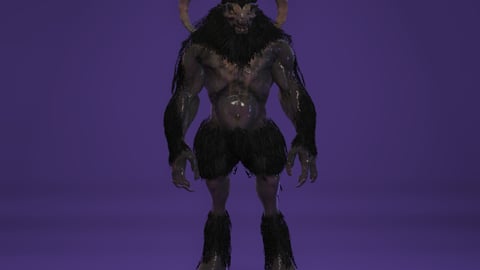 Baphomet | FiveM Male Ped | Mythical Demon Character | Multiple Outfits | Optimized & Fivem Ready [Add-On], image 5