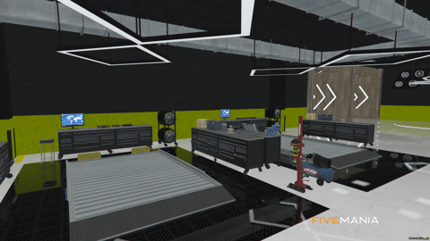 FIVEM Evo Motors | Luxury Dealership & Mechanic MLO | Interior & Exterior | Office & Restaurant | Helipads | Add-On | Optimized | Fivem Ready | High Quality — image 7