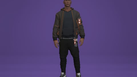 Lucas | Male Ped | Multiple Outfits | Optimized & Fivem Ready [Add-On] — image 6