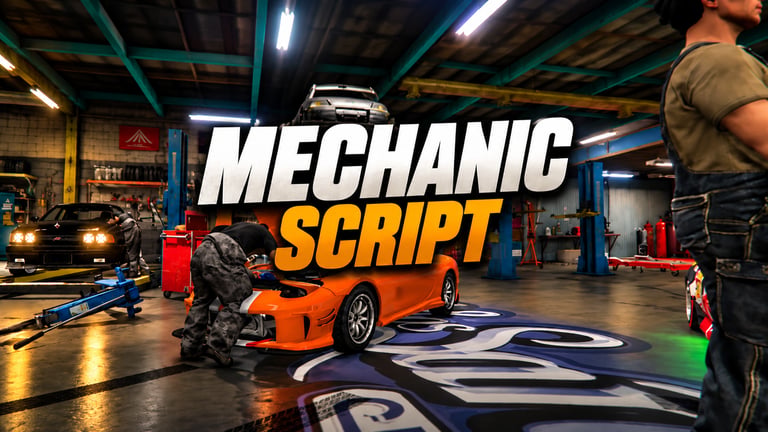 FIVEM Mechanic Script, Advanced Vehicle Customization System