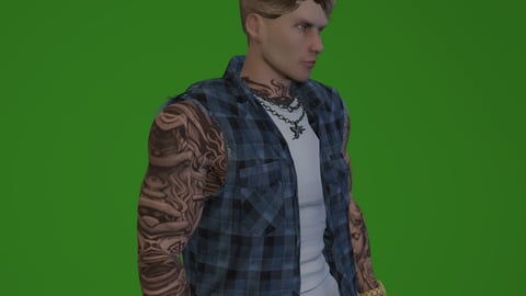 Richter | Male Ped | Multiple Outfits | Optimized & Fivem Ready [Add-On] — image 3