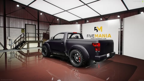 FIVEM Conten | Custom Pickup Truck [Unbadged] Add-On | Custom Wheels | Off-Road Ready | Detailed Interior | Add-On | Optimized | Fivem Ready | High Quality — image 8