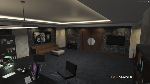 FIVEM Luxury Autos | Premium Car Dealership MLO | Showroom & Offices | Working Garage | Interior & Exterior | Add-On | Optimized | Fivem Ready | High Quality — image 15