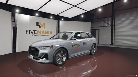 FIVEM Audi RS6 Avant (C8) | Lore Friendly Taxi Wagon Add-On | Custom Livery | HQ Interior & Exterior | Working Lights | Optimized | Fivem Ready | High Quality, image 3