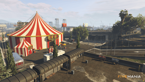 FIVEM Circus | Grand Entertainment MLO | Interior & Exterior | Food Stalls | Fortune Teller Booth | Add-On | Optimized | Fivem Ready | High Quality — image 2