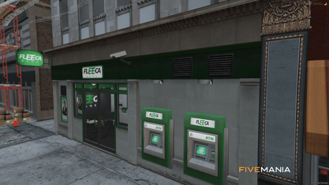 FIVEM Fleeca | Lore-Friendly Bank MLO | Interior & Exterior | Add-On | Optimized | Fivem Ready | High Quality — image 3