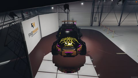FIVEM Xgv Cva 6x6 | Aggressive Off-Road Truck Add-On | Custom Design | 6x6 Drivetrain | Unique Liveries | Working Lights | Add-On | Optimized | Fivem Ready | High Quality — image 5