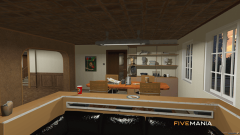 FIVEM Paleto Bay Fire Station | Detailed Fire Department MLO | Interior & Exterior | Garage Bays | Office & Common Areas | Add-On | Optimized | Fivem Ready | High Quality — image 10