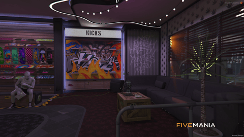 FIVEM Weed Shop | Modern Cannabis Dispensary MLO | Interior & Exterior | Custom Props & Neon Lighting | Add-On | Optimized | Fivem Ready | High Quality — image 5
