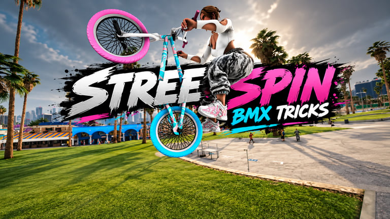 FIVEM StreetSpin BMX, Custom BMX Bike Tricks Add-On