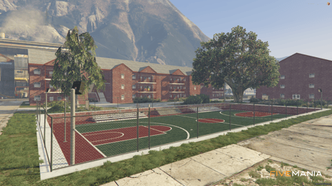 FIVEM Paleto Bay Hood | Residential Area Map Edit | Basketball Court | Custom Buildings | Paved Walkways | Add-On | Optimized | Fivem Ready | High Quality — image 2